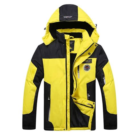 2016 New Ski Jacket Men Waterproof Winter Snow Jacket Thermal Coat For