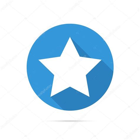 Star Flat Icon Stock Vector Image By ©celticlit 58368381