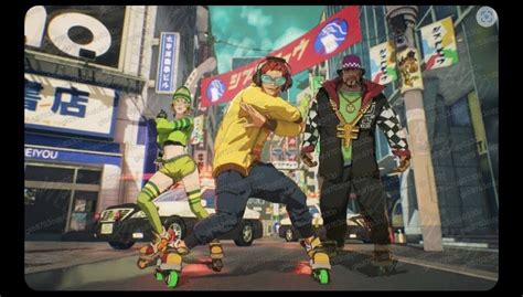 В сеть утекли предполагаемые геймплейные кадры из новой Jet Set Radio