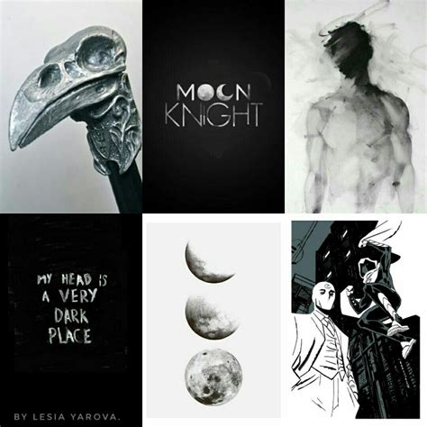 Marc Spector Moon Knight Aesthetic By Lesia Yarova Moon Knight