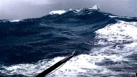 Vendée Globe Sailing In Violent Storm With 50 Knots Sturmsegeln Im