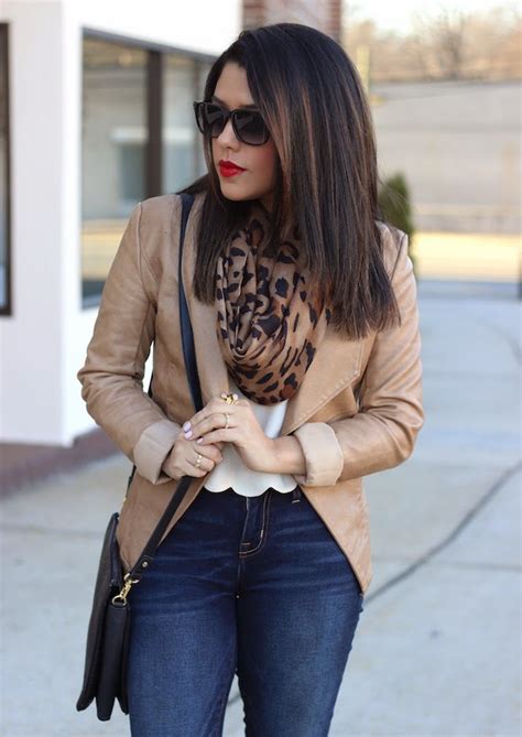 Faux Leather And Leopard Naty Michele