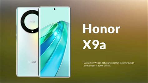 Honor X9a Phone Specifications Youtube