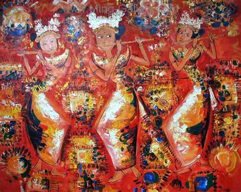 Bam Bali Art Oil Painting Painting Art Painting Oil Modern