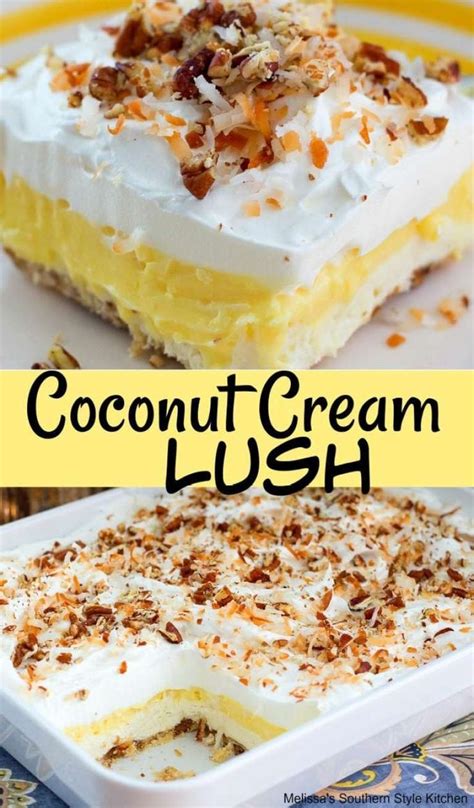 Coconut Cream Lush Bbq Desserts Coconut Recipes Dessert