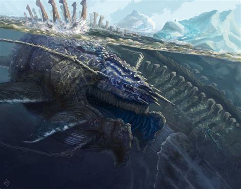 Leviathan By Alexander Gustafson Rimaginaryleviathans Fantasy