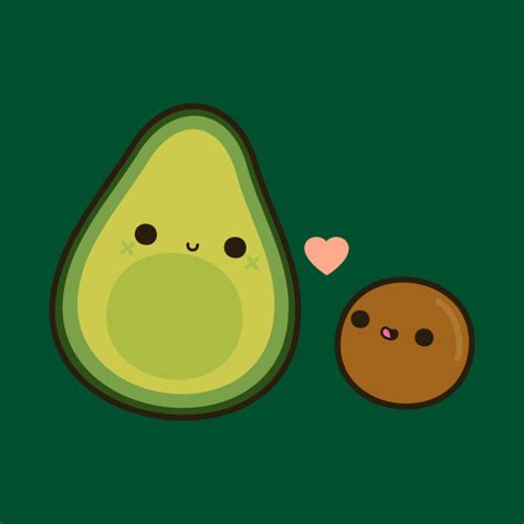 How to draw a avocado cute. Avocado cute - 10 free HQ online Puzzle Games on ...