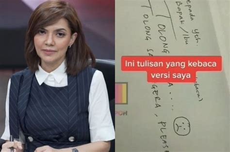 Tolong Najwa Minta Tolong Kepada Netizen Lewat Secarik Kertas Apa Maksudnya