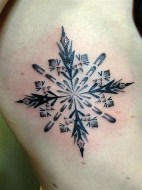 Snowflake Tattoos Designs Ideas And Meaning Tattoos For You