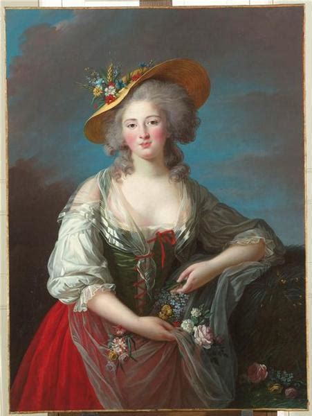 Oil Painting Replica Elisabeth De France Dite Madame Elisabeth