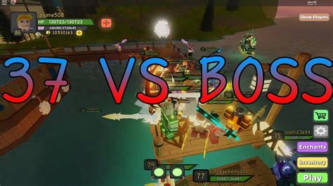 Roblox Dungeon Quest 37 Vs Boss Youtube