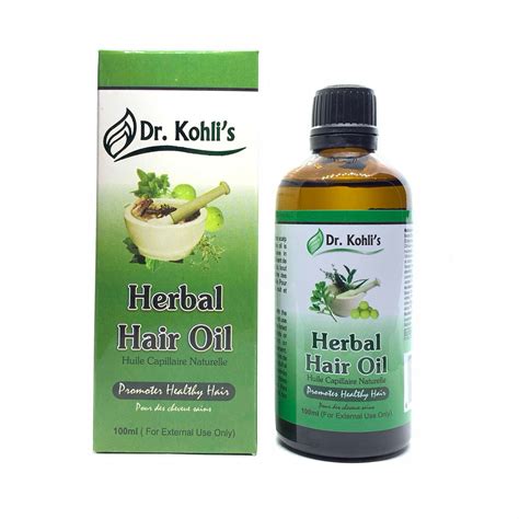 Dr Kohlis Hair Growth Herbal Oil 100 Natural And Effective