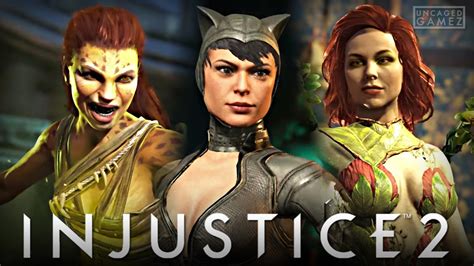 Injustice 2 Cheetah Catwoman And Posion Ivy Reveal Trailer Youtube