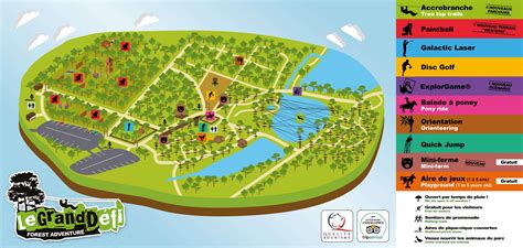Le Grand Defi Park Map And Brochure Le Grand Defi