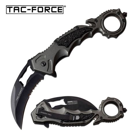 8 5 Karambit Style Tactical Spring Assisted Opening Knife G