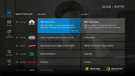 Our app is even better: Xumo Launches New Android TV App With Free Live TV & Movies