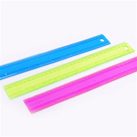 Factory Price Cheap Flexy Ruler 30cm Assorted Color 12 Inch Flexible