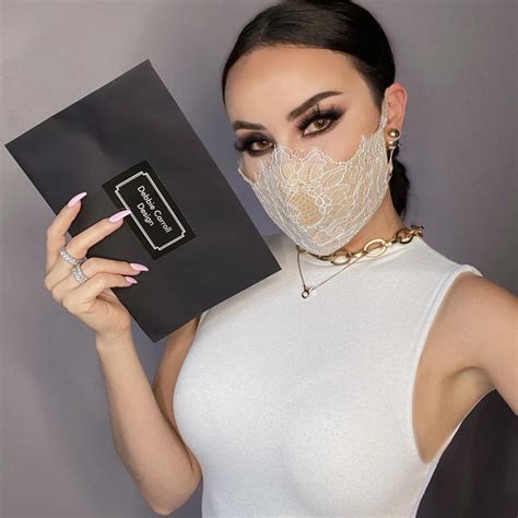 Lace Face Mask White In 2020 Face Mask Fashion Face Mask Lace