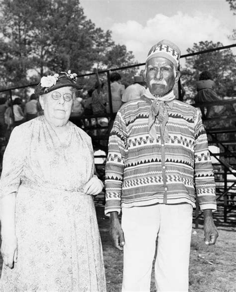 Florida Memory Seminole Indian Billy Bowlegs Iii With Mrs Frederick