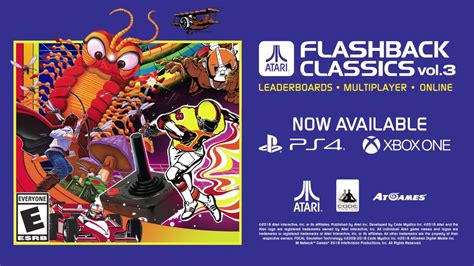Atari Flashback Classics Volume 3 Ps4 Xbox One Trailer Youtube