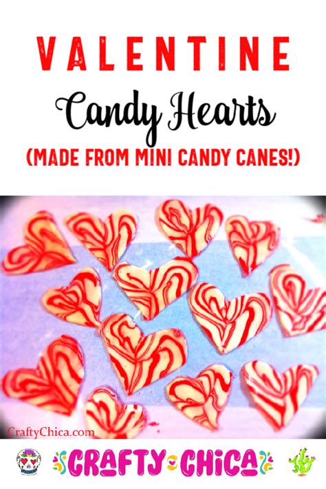 Valentine Peppermint Hearts Candy Cane Crafts Candy Cane Valentine