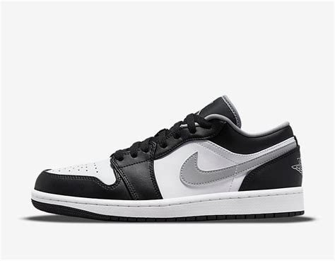 Air Jordan 1 Low Black White Grey Sneakerb0b Releases