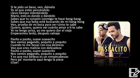 Luis Fonsi Daddy Yankee Despacito Audio Ft Justin Bieber Lyrics