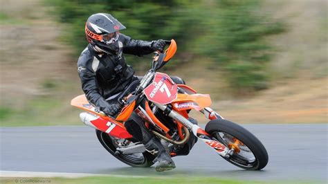 KTM 450 SXF Supermoto At The TRACK! - YouTube