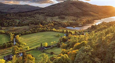 無料ダウンロード Lochan Urr、 Glen Etive、 Scotland、 Green Leafed Trees、 Europe