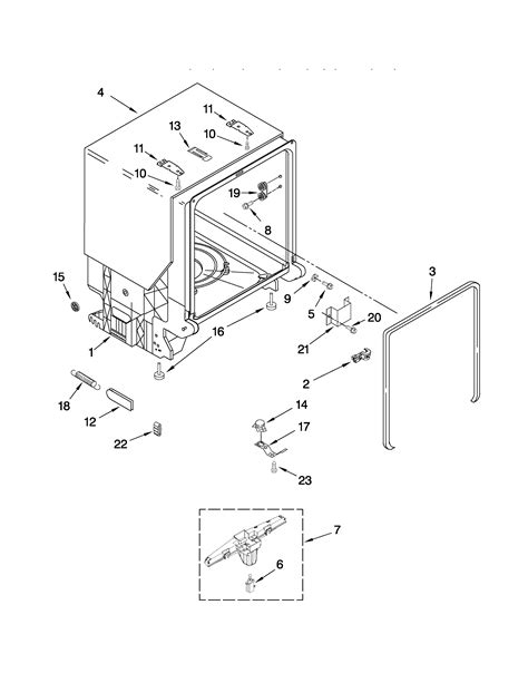 wiring diagram for kenmore dishwasher