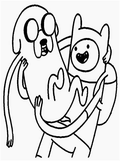 Cartoons Free Printable Coloring Pages Adventure Time Coloring Pages