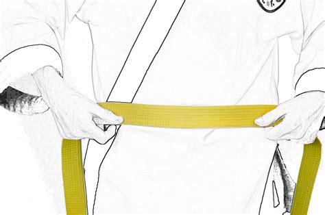 My Karate Kicks How To Tie Your Karate Belt