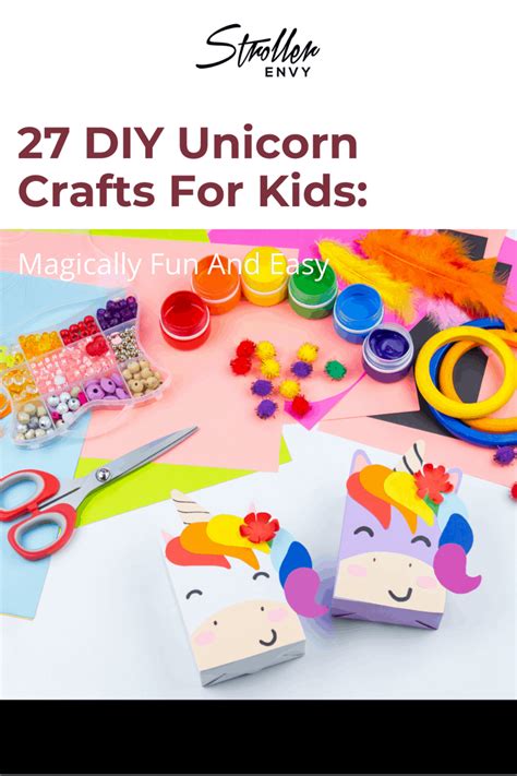 27 Diy Unicorn Crafts For Kids Magically Fun And Easy