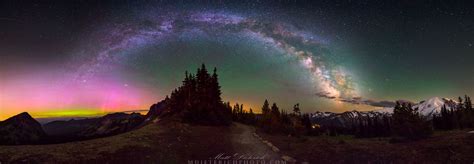Mount Rainier National Park Overlook Scenery Photo Beautiful Nature