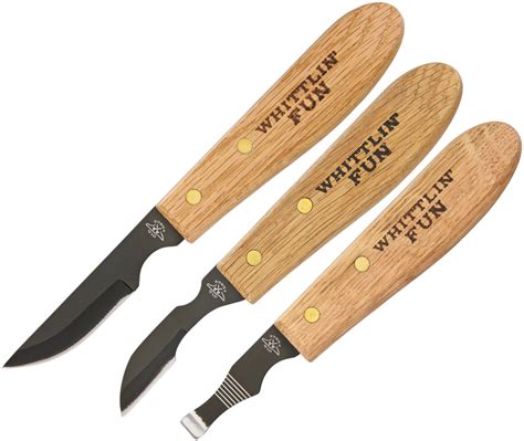 Old timer 240t,schrade,schrade 24ot,schrade carving knife,carvi. OF004 Old Forge Three Piece Wood Carving Set