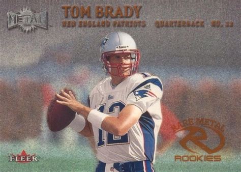 So, when it comes to risk, there's not much with this modern legend's first cards. Top Tom Brady Rookie Cards, Best List, Most Popular ...