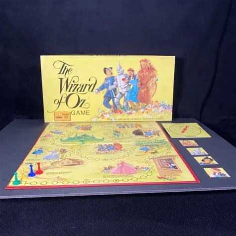 Vintage 1974 The Wizard Of Oz Cadaco Story Book Classic Game Great