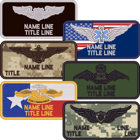 Embroidered Nametags