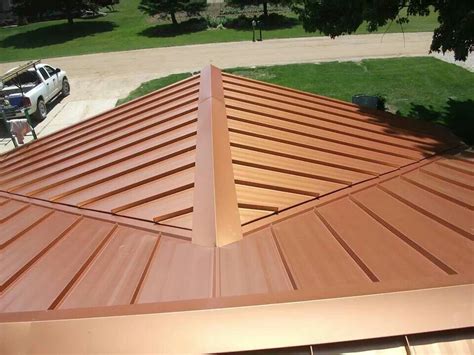 Our Steel Roof Color Copper Penny Installed By Parraghis Roofing
