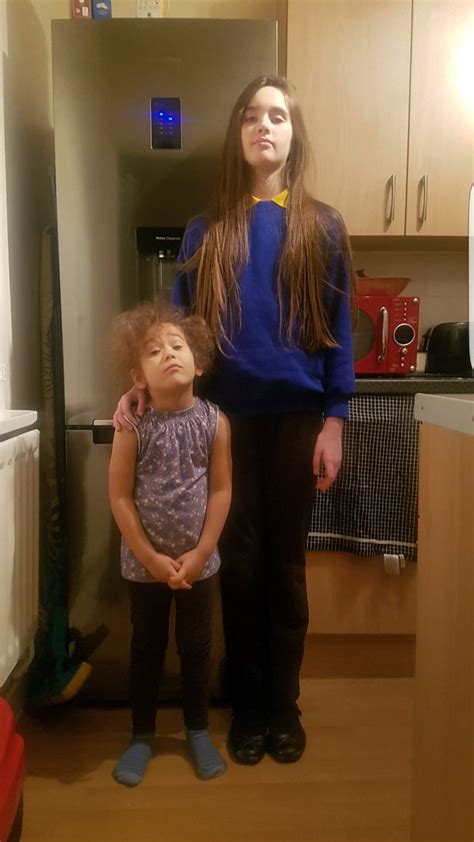 Even in boys as young as 11, the visible changes seen in others can quickly turn from a source of curiosity to one of anxiety. Meet 'Britain's tallest sisters': A 5ft 8in 11-year-old ...