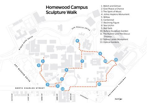 Johns Hopkins University Homewood Campus Map United States Map