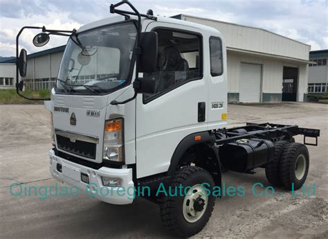 Sinotruk HOWO 5 Ton 4X2 Light Flat Cargo Carry Truck Chassis China