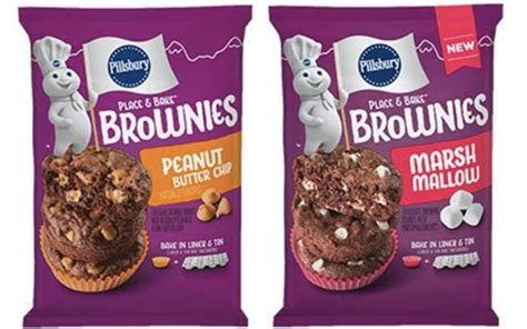 Place And Bake Brownies From Pillsbury Come In 3 Different Flavors