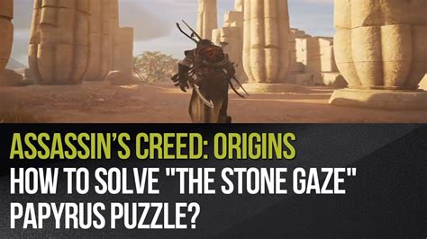 The Stone Gaze Ac Origins