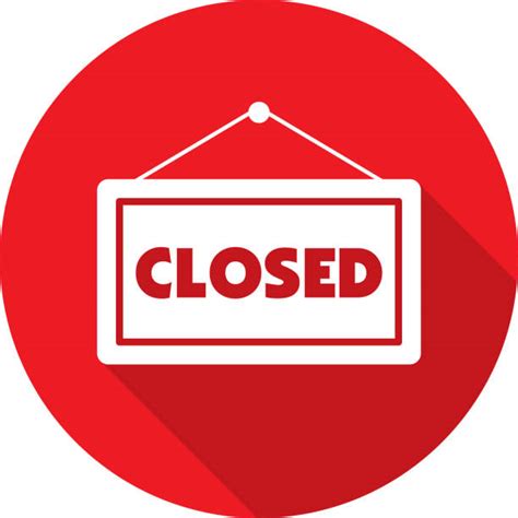 Closed Sign Illustrations Royalty Free Vector Graphics And Clip Art Istock