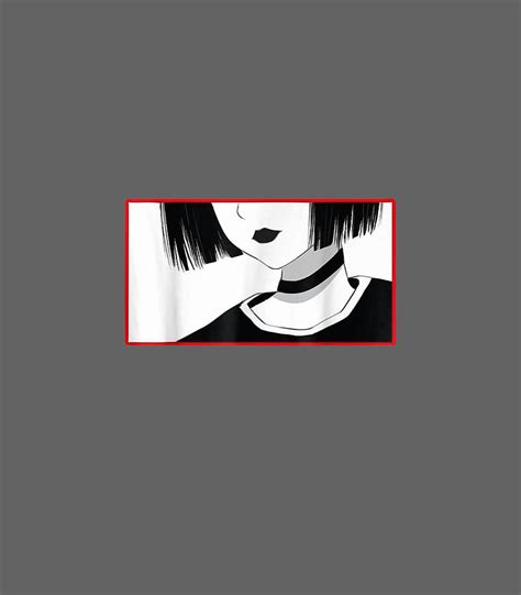 Aesthetic Goth Anime Girl Oft Grunge Aesthetic Gothic Digital Art By