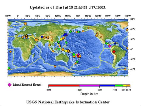3 world maps maps of the world in 3 different platforms. Recent earthquakes plotted on world map