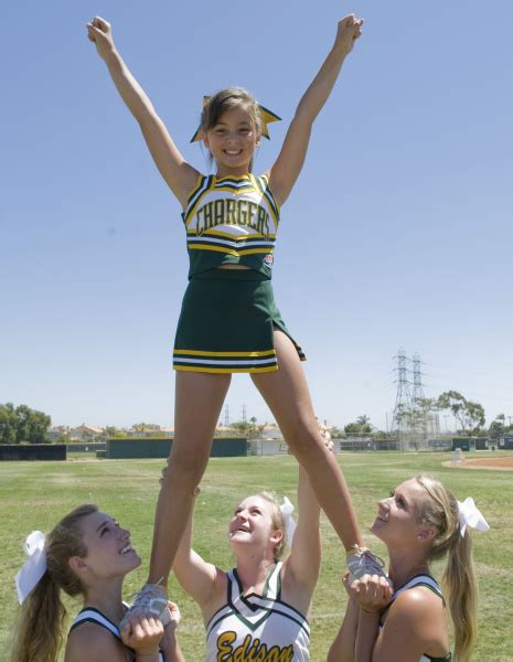 Edison High Cheerleaders Host Camp For Girls Orange County Register