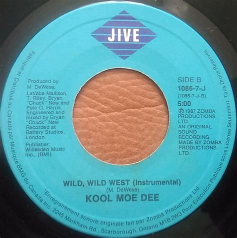 Kool Moe Dee Wild Wild West 1987 Vinyl Discogs