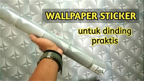Panduan cara memasang wallpaper dinding ini ditujukan untuk individual, jadi kamu masih bisa bebas melepasnya untuk di coba kembali. CARA PASANG WALLPAPER STICKER DINDING - YouTube